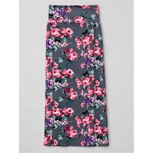 Agnes & Dora Floral Maxi Skirt L Romantic Cottagecore Garden Party Whimsogoth